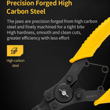 Deli 5 in1 6-inch Circlip Pliers Set DIY Snap Ring Combination Retaining Clip Jewelry Pliers Internal External Ring Remover