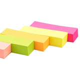 Deli 500PCS/Bag Index Tabs 5 Colors Fluorescent Stickers 7154