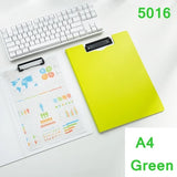Deli 5011 5016 A4 File folder Writing Pads Clipboard PP Foam Board 325x245x11mm A4 File Forlder Clop Board