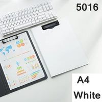 Deli 5011 5016 A4 File folder Writing Pads Clipboard PP Foam Board 325x245x11mm A4 File Forlder Clop Board