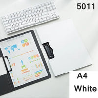 Deli 5011 5016 A4 File folder Writing Pads Clipboard PP Foam Board 325x245x11mm A4 File Forlder Clop Board
