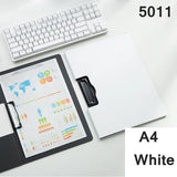 Deli 5011 5016 A4 File folder Writing Pads Clipboard PP Foam Board 325x245x11mm A4 File Forlder Clop Board