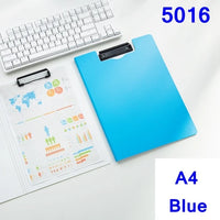 Deli 5011 5016 A4 File folder Writing Pads Clipboard PP Foam Board 325x245x11mm A4 File Forlder Clop Board