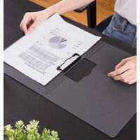 Deli 5011 5016 A4 File folder Writing Pads Clipboard PP Foam Board 325x245x11mm A4 File Forlder Clop Board