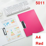 Deli 5011 5016 A4 File folder Writing Pads Clipboard PP Foam Board 325x245x11mm A4 File Forlder Clop Board