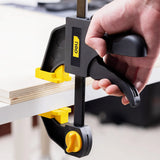 Deli 6 Inches Quick F Clamp Bar Clamp Heavy Duty Wood Working Work Bar Clip Kit Woodworking Trigger Type Clamp 150mm