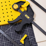 Deli 6 Inches Quick F Clamp Bar Clamp Heavy Duty Wood Working Work Bar Clip Kit Woodworking Trigger Type Clamp 150mm