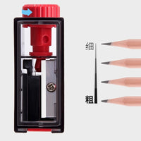 Deli 68660 Four-gear Adjustable Pencil Sharpener Children's Pencil Sharpener Small Pencil Sharpener Primary School Students