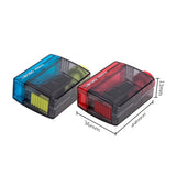 Deli 68660 Four-gear Adjustable Pencil Sharpener Children's Pencil Sharpener Small Pencil Sharpener Primary School Students
