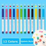 Deli 8/12Colors/Lot Creative Floating Markers Pen Set for Kids Drawing Wipeable Highlighter Rotuladores for Student Art Supplies
