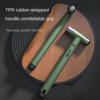Deli 8 Inches Rubber Multifunctional Hammer Double Faced Work Round Head Hammer Nylon Head Mallet Tool for Home DIY Woodworking
