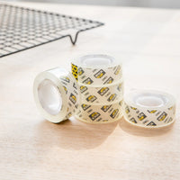 Deli 8 Rolls Transparent Stationery Tape Traceless 2 Spec Packing Tape Strong Adhesive Tape For School Office Packing Supplies