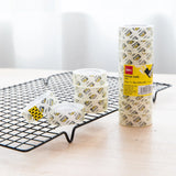 Deli 8 Rolls Transparent Stationery Tape Traceless 2 Spec Packing Tape Strong Adhesive Tape For School Office Packing Supplies