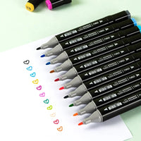 Deli 80 Colors Professional Sketch Marker Pen Double Head Art Oily Marker Pen Set Smooth Painting Pen Drawing Tools Art Supplies