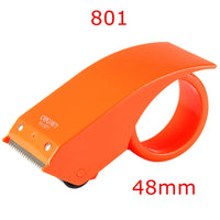 Deli 801/802 Metal Hand Tape Cutter Tape Dispenser For max. 60mm and 48mm Tape Blue Red Colors