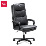Deli 91029 Office Chair Manager Staff PU Rotating Elevating Chair