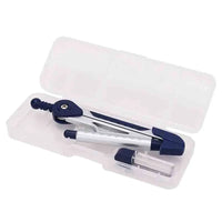 Deli Aluminum Compass Set Metal Drawing Compasses With Mechanical Pencil Drafting Tools School Supplies