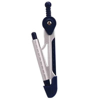 Deli Aluminum Compass Set Metal Drawing Compasses With Mechanical Pencil Drafting Tools School Supplies