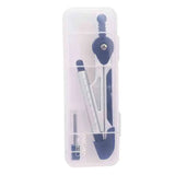 Deli Aluminum Compass Set Metal Drawing Compasses With Mechanical Pencil Drafting Tools School Supplies