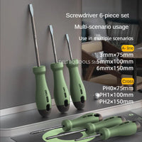 Deli Black Home serie Hand Tools 2/4/6 Pcs Set screwdriver Portable Tool Sets Household Reparing Kits and Accessories