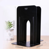 Deli Book Holder 2 Pcs Metal Classification Bookshelf Student Office Library Bookends Magazine Holders Sujeta Libros