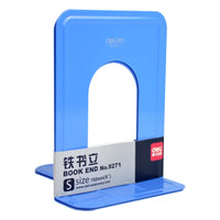 Deli Book Holder 2 Pcs Metal Classification Bookshelf Student Office Library Bookends Magazine Holders Sujeta Libros