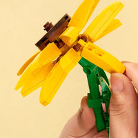 Deli Building Block Flower Kit DIY Eternal Flower Bundle Set Home Decoration Toys Puzzle Pieces Girl Gift Toys For Children