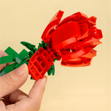 Deli Building Block Flower Kit DIY Eternal Flower Bundle Set Home Decoration Toys Puzzle Pieces Girl Gift Toys For Children