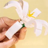 Deli Building Block Flower Kit DIY Eternal Flower Bundle Set Home Decoration Toys Puzzle Pieces Girl Gift Toys For Children