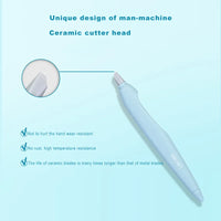 Deli Ceramic Pen Cutter Knife Safety Micro Retractable Blade Box Opener Paper Cutting Craft Pocket Utility Knifes Tool