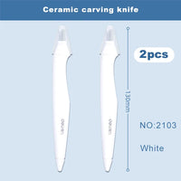 Deli Ceramic Pen Cutter Knife Safety Micro Retractable Blade Box Opener Paper Cutting Craft Pocket Utility Knifes Tool