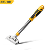 Deli Cleaning Tool Metal Scraper Spade Multifunction Floor Wall Windows Cleaning Knife Household Hand Tools Clean Scraper Blades