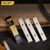 Deli Cleaning Tool Metal Scraper Spade Multifunction Floor Wall Windows Cleaning Knife Household Hand Tools Clean Scraper Blades