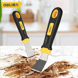 Deli Cleaning Tool Metal Scraper Spade Multifunction Floor Wall Windows Cleaning Knife Household Hand Tools Clean Scraper Blades
