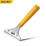 Deli Cleaning Tool Metal Scraper Spade Multifunction Floor Wall Windows Cleaning Knife Household Hand Tools Clean Scraper Blades