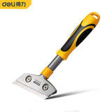 Deli Cleaning Tool Metal Scraper Spade Multifunction Floor Wall Windows Cleaning Knife Household Hand Tools Clean Scraper Blades