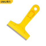 Deli Cleaning Tool Metal Scraper Spade Multifunction Floor Wall Windows Cleaning Knife Household Hand Tools Clean Scraper Blades