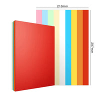 Deli Color Copy Paper A4 Color Computer Printing Paper 100 Sheets/Pack Student Hand-cut Paper-cut Office Supplies