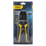 Deli Crimping Tool Ethernet Network LAN Cable Crimper Cutter Stripper Plier 4P/6P/8P for Modular Connector