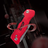 Deli нож Cutter Knife Multi-function Folding Stationery Art Knife канцелярия Box Opening With Screwdriver professionnel couteau