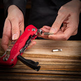 Deli нож Cutter Knife Multi-function Folding Stationery Art Knife канцелярия Box Opening With Screwdriver professionnel couteau