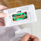 Deli Electronic Thermometer Hygrometer Weather Station for Home Indoor High Precision with Table Clock Temperature Controller