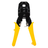 Deli Ethernet Crimper Contains Wire Stripper Crystal Head Multifunction Network Cable Telephone Cable Crimping Pliers