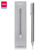 Deli Fine Sign Pen 0.5mm Black Gel Pen 1 piece Bullet Tip Smooth Writing School Office Stationery Supplies