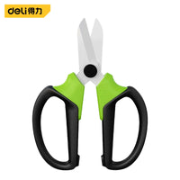 Deli Gardening Tools 1 Pcs 7'' Professional Pruning Shears Flower Scissor for Bonsai Tree Branches Multifunction Pruning Tools