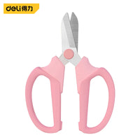 Deli Gardening Tools 1 Pcs 7'' Professional Pruning Shears Flower Scissor for Bonsai Tree Branches Multifunction Pruning Tools
