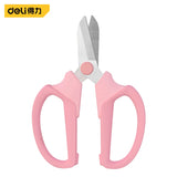 Deli Gardening Tools 1 Pcs 7'' Professional Pruning Shears Flower Scissor for Bonsai Tree Branches Multifunction Pruning Tools