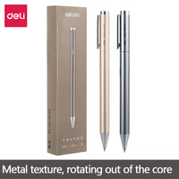 Deli Gel Pen Set 0.5mm Kawaii Pens for Writing Back To School Cute Ballpoint Office Accessories School Stationery Supplies Store
