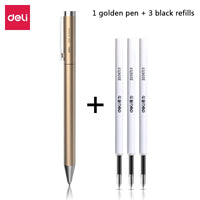 Deli Gel Pen Set 0.5mm Kawaii Pens for Writing Back To School Cute Ballpoint Office Accessories School Stationery Supplies Store