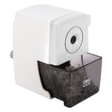 Deli High Capacity Rotary Pencil Sharpener Black White Standard Pencil Sharpening Tool Quality Pencil Sharpener School Supplies